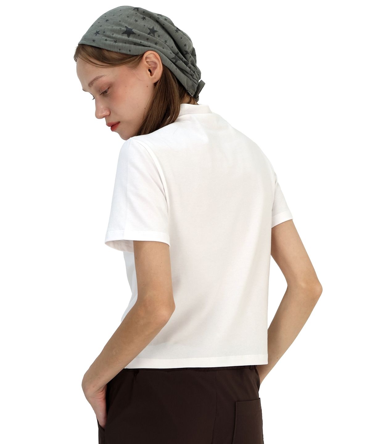 언어더컬러(ANOTHER COLOR) Star Graphic Beanie (KHAKI)