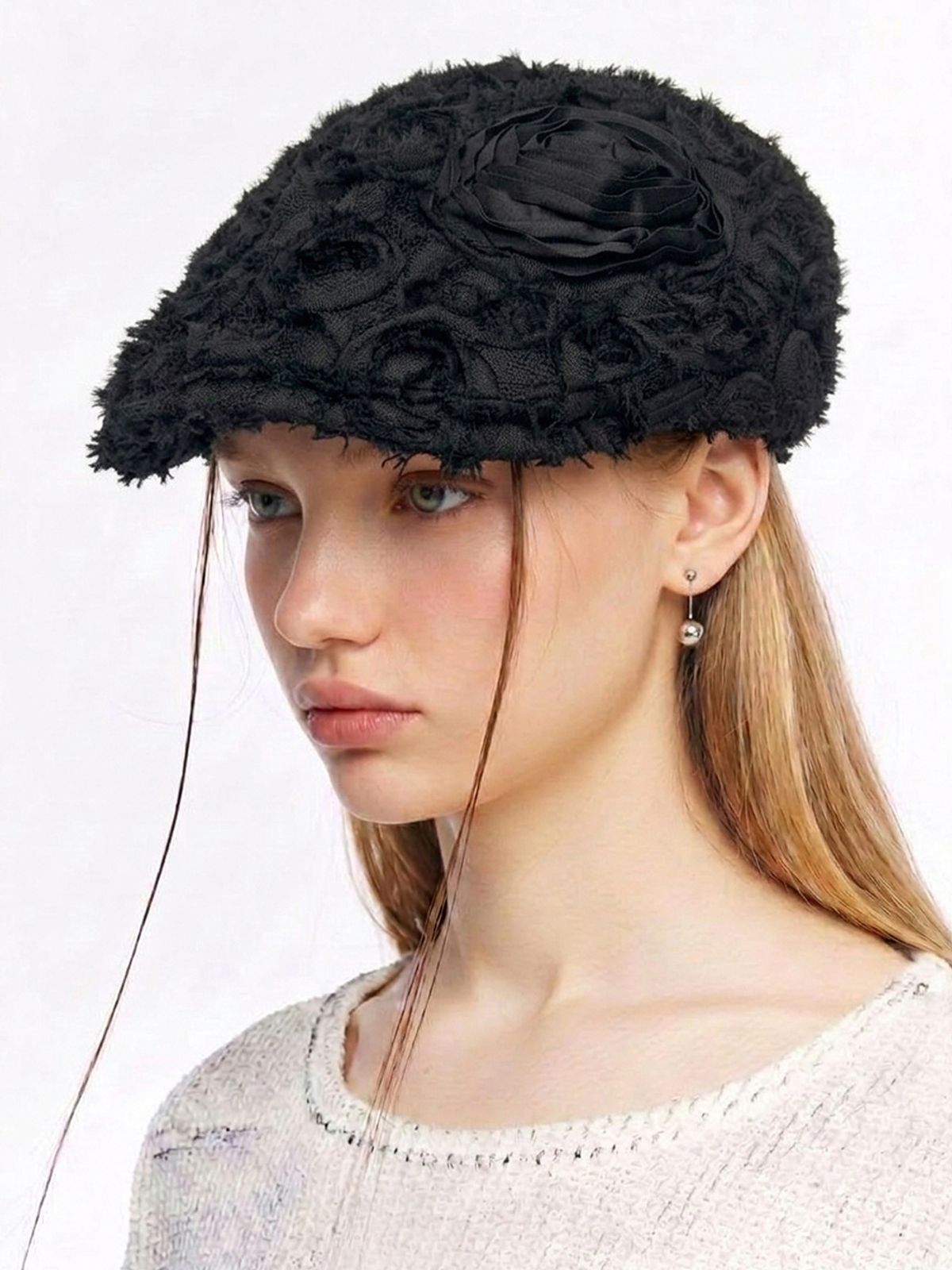 그레이티스트(THE GREATEST) Flower Huntingcap Black
