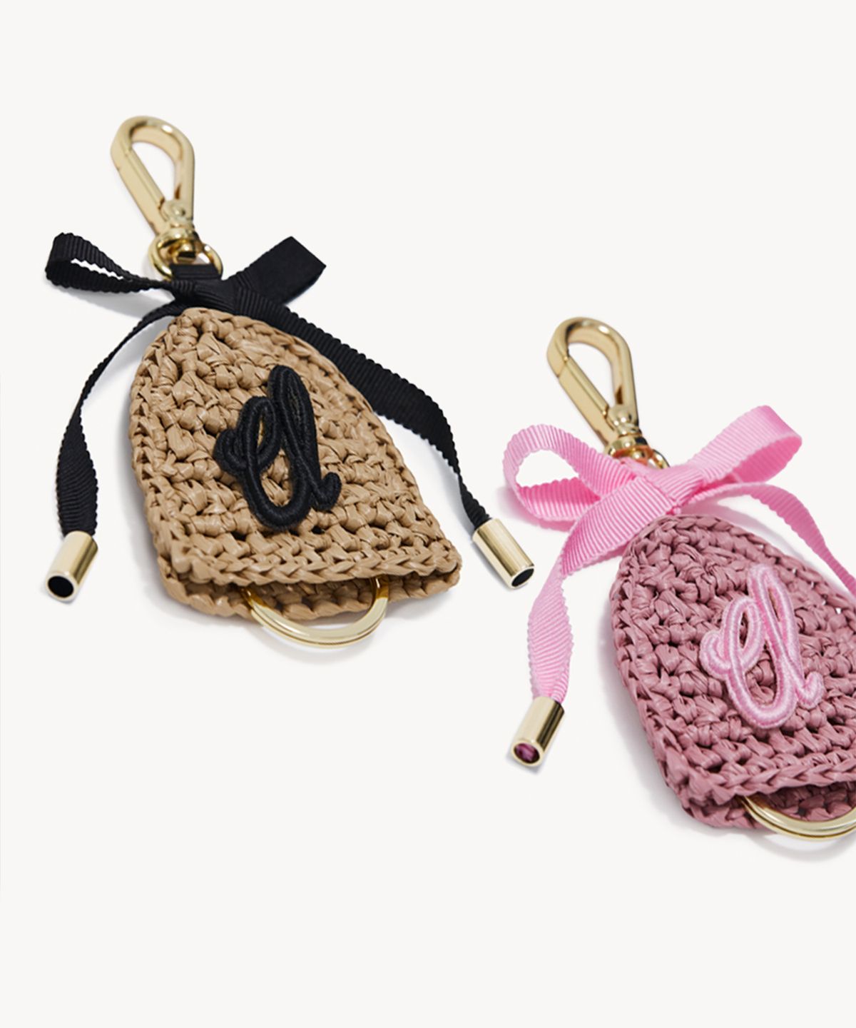 끌라베(CLAVE) RAFFIA KEY CHARM (라피아 키참) [2color]