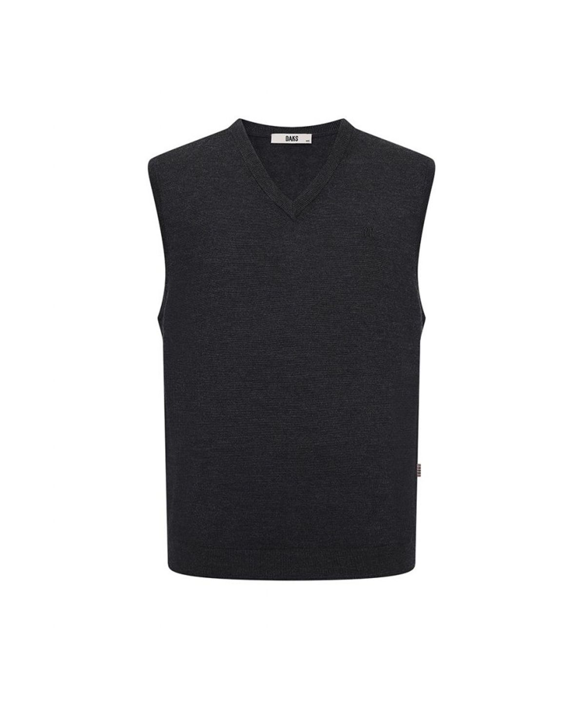 닥스셔츠(DAKS SHIRTS) 울100 베스트 레귤러핏 그레이_DLW3SWVE450G1