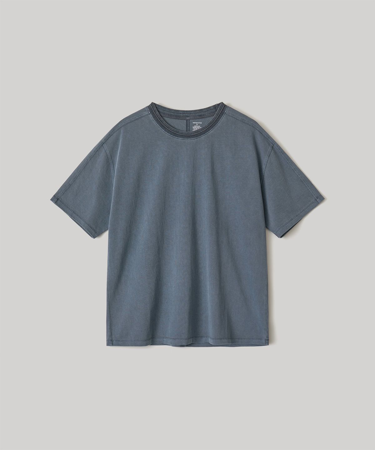 어나더 오피스(ANOTHER OFFICE) Pigment Dolman S/S Tee (French Navy)