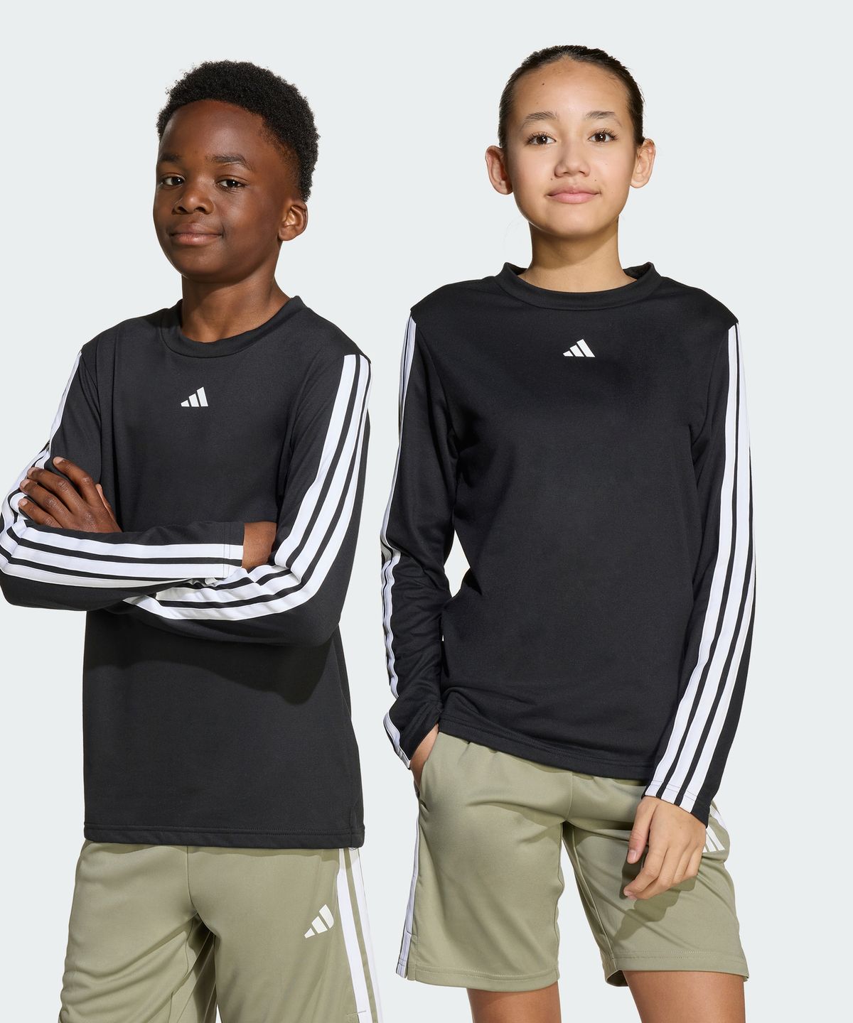 아디다스 키즈(ADIDAS KIDS) 트레인 에센셜 긴팔 티 키즈 JM1577