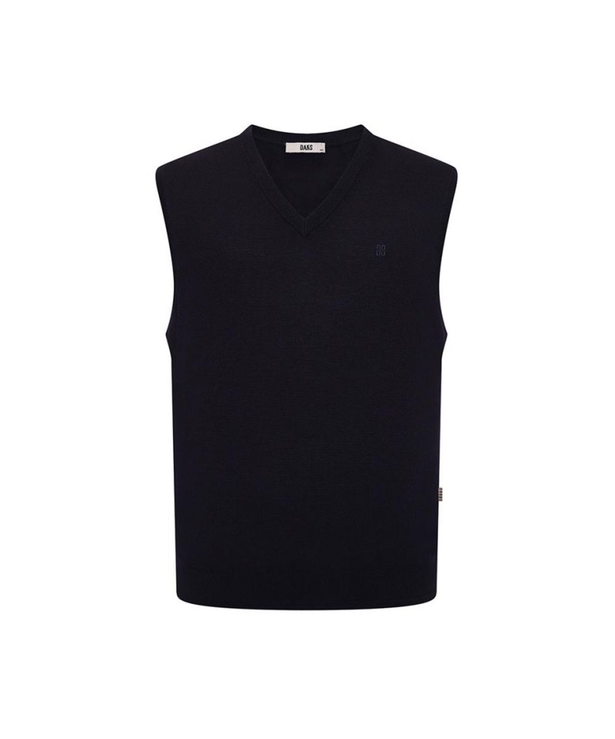 닥스셔츠(DAKS SHIRTS) 울100 베스트 레귤러핏 네이비_DLW3SWVE450N1