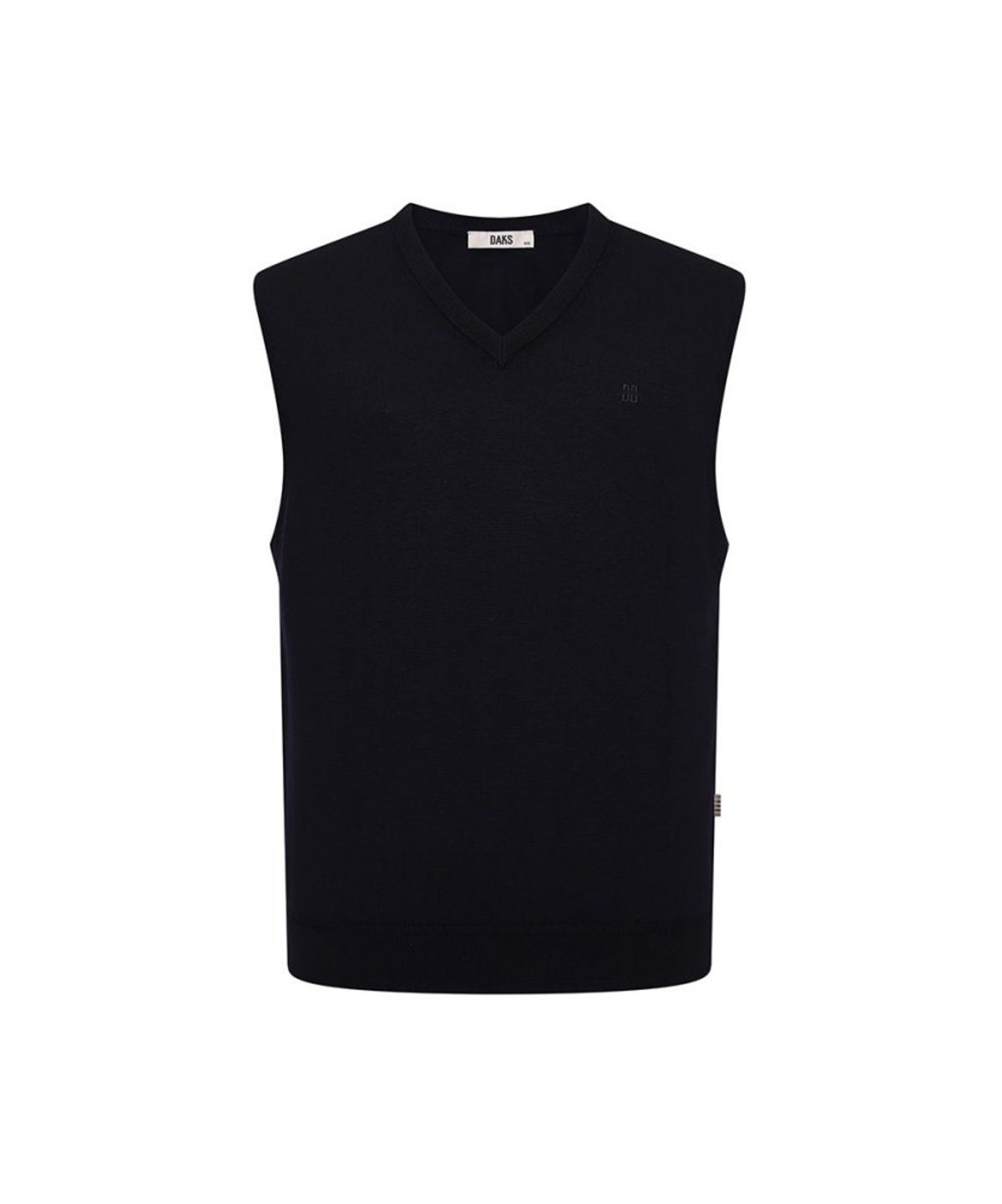 닥스셔츠(DAKS SHIRTS) 울100 워셔블 베스트 레귤러핏 네이비_DMA1SWVE150N1