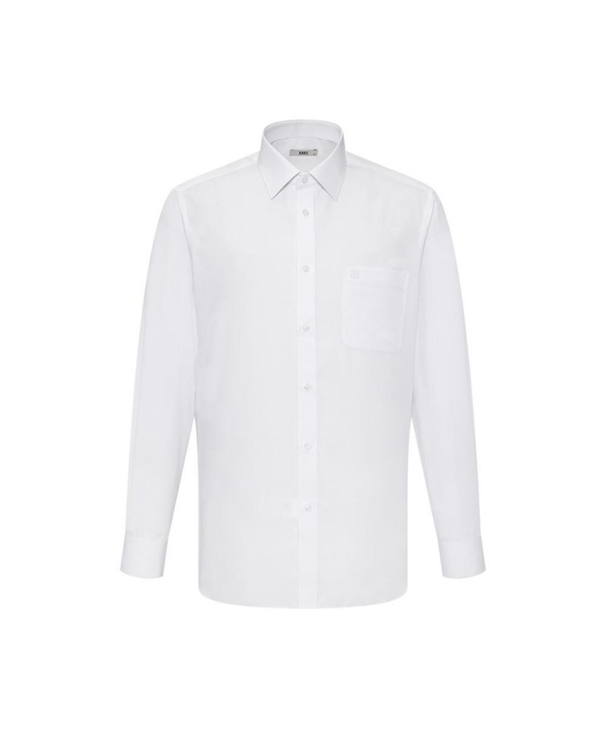 닥스셔츠(DAKS SHIRTS) 레이온혼방 노케어 포인트체크 셔츠 레귤러핏 화이트_DMA1SHDL110A1