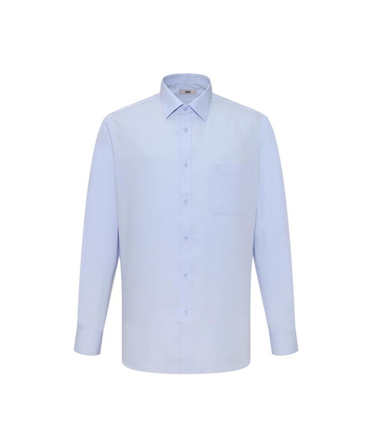 닥스셔츠(DAKS SHIRTS) 레이온혼방 노케어 포인트체크 셔츠 레귤러핏 블루_DMA1SHDL110B1