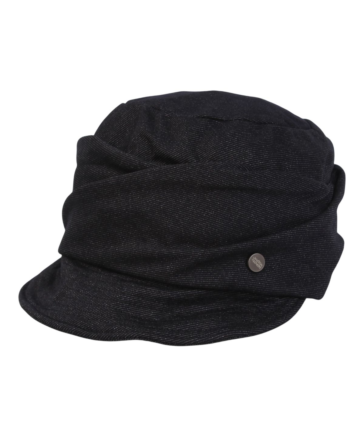유니버셜 케미스트리(UNIVERSAL CHEMISTRY) Wire Wrinkle Poly Black Marine Cap 마린캡