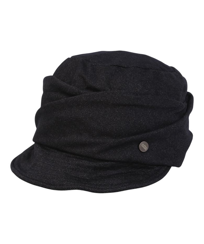 Wire Wrinkle Poly Black Marine Cap 마린캡