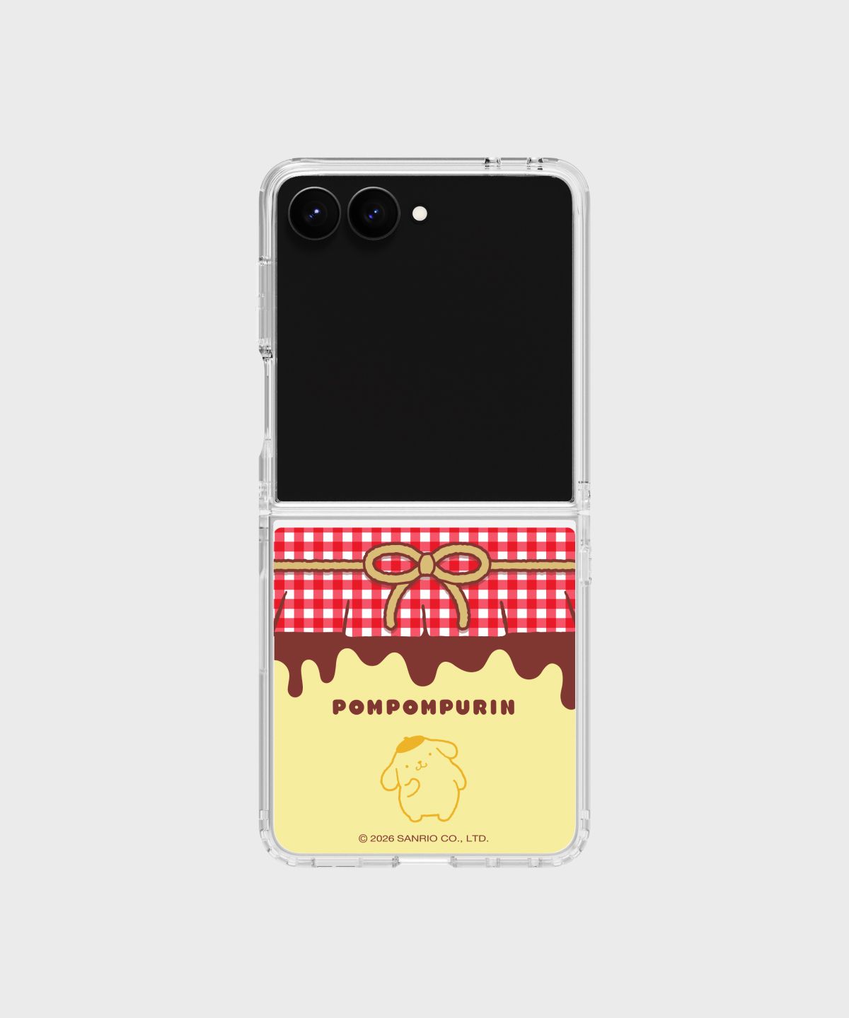 에스엘비에스(SLBS) 폼폼푸린 푸딩팩 클리어 마그넷 케이스 for Galaxy Z Flip8