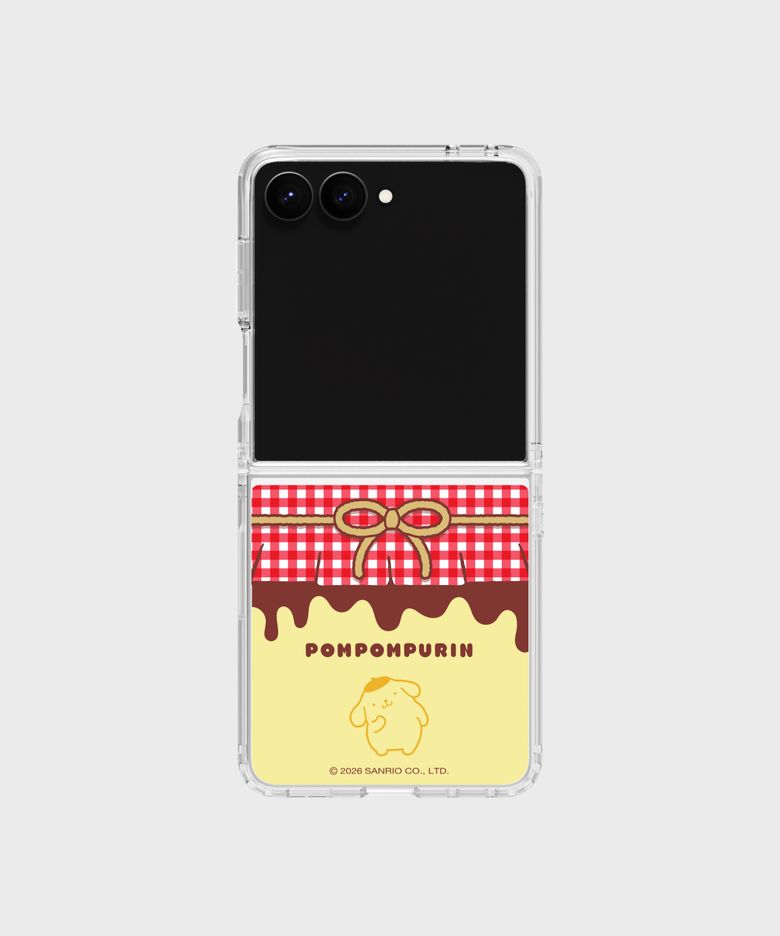폼폼푸린 푸딩팩 클리어 마그넷 케이스 for Galaxy Z Flip8