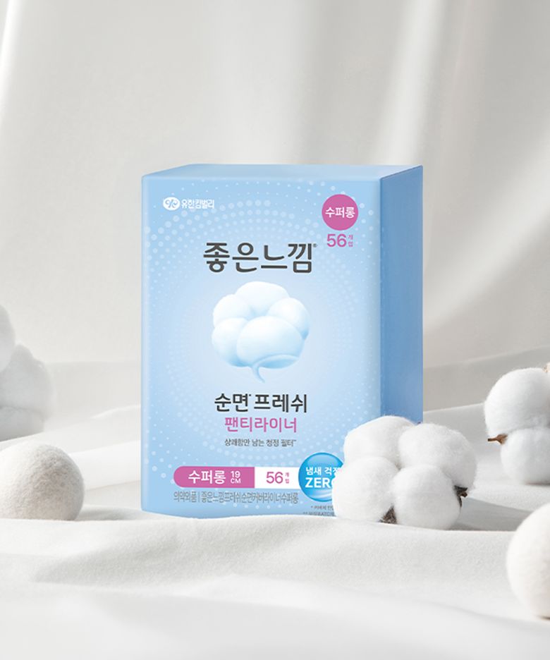 순면프레쉬 라이너 수퍼롱 56매 x6팩