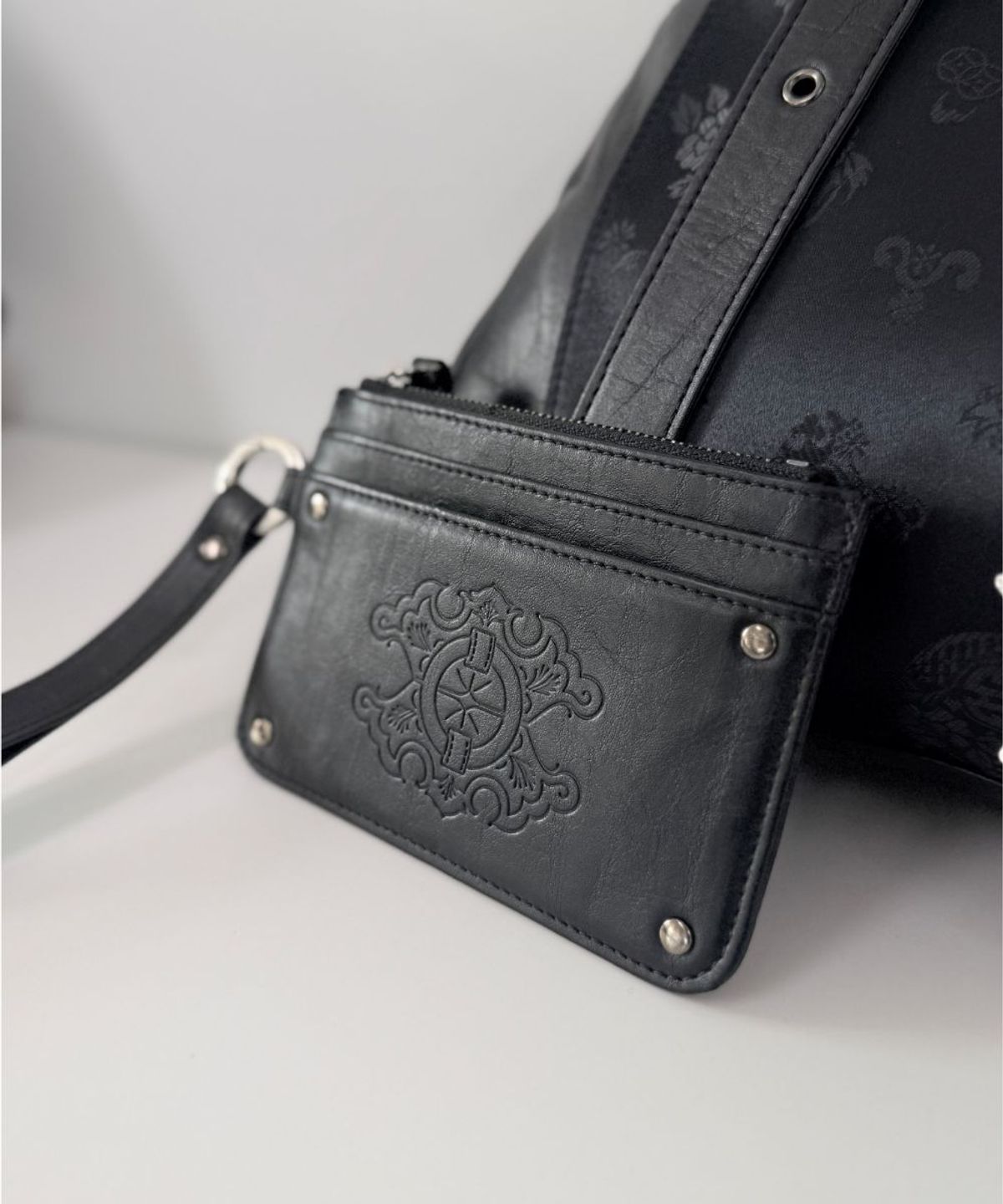 칠 하나 투 구육(71TO96) 장석 카드 지갑, Jangseok Card Wallet (Black)