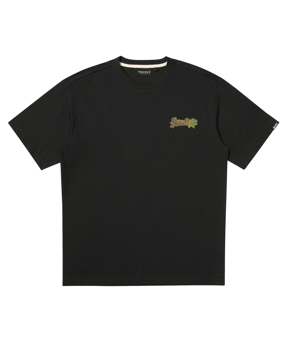 슈퍼드라이(SUPERDRY) SD 크레스트 티셔츠 블랙 SDUISDP21BLK
