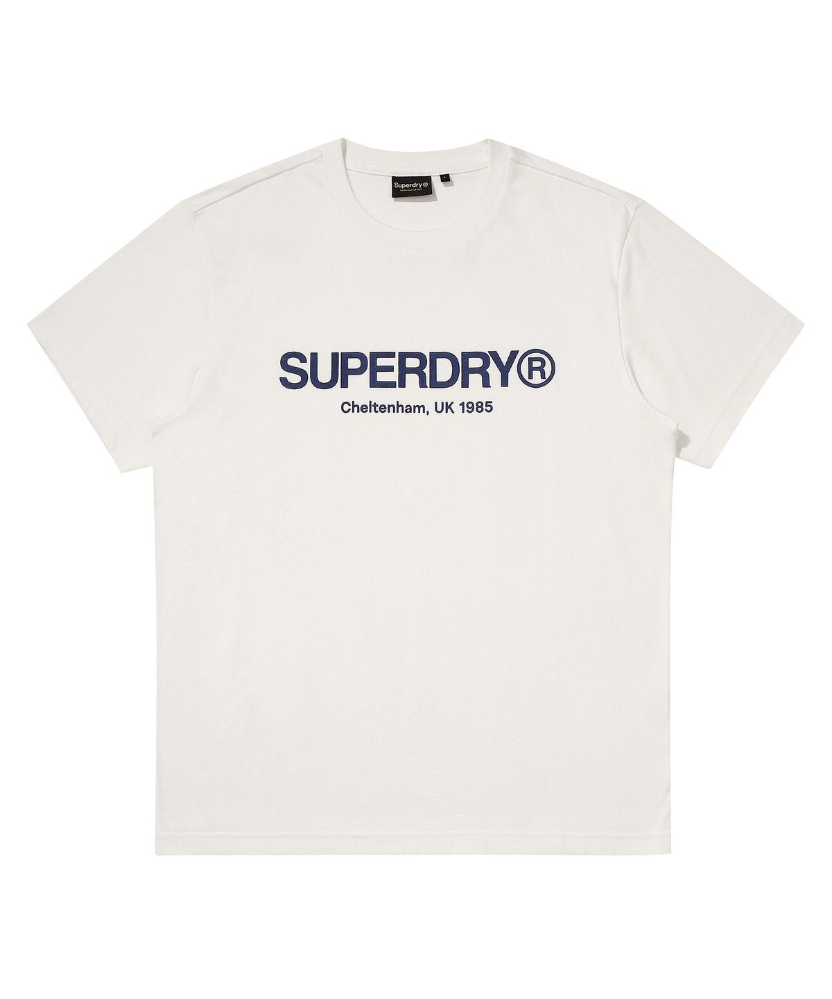슈퍼드라이(SUPERDRY) 코어 로고 티셔츠 2 화이트 SDUISCP07WHT