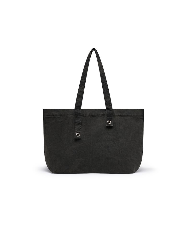 Dyed Camo Bag Black
