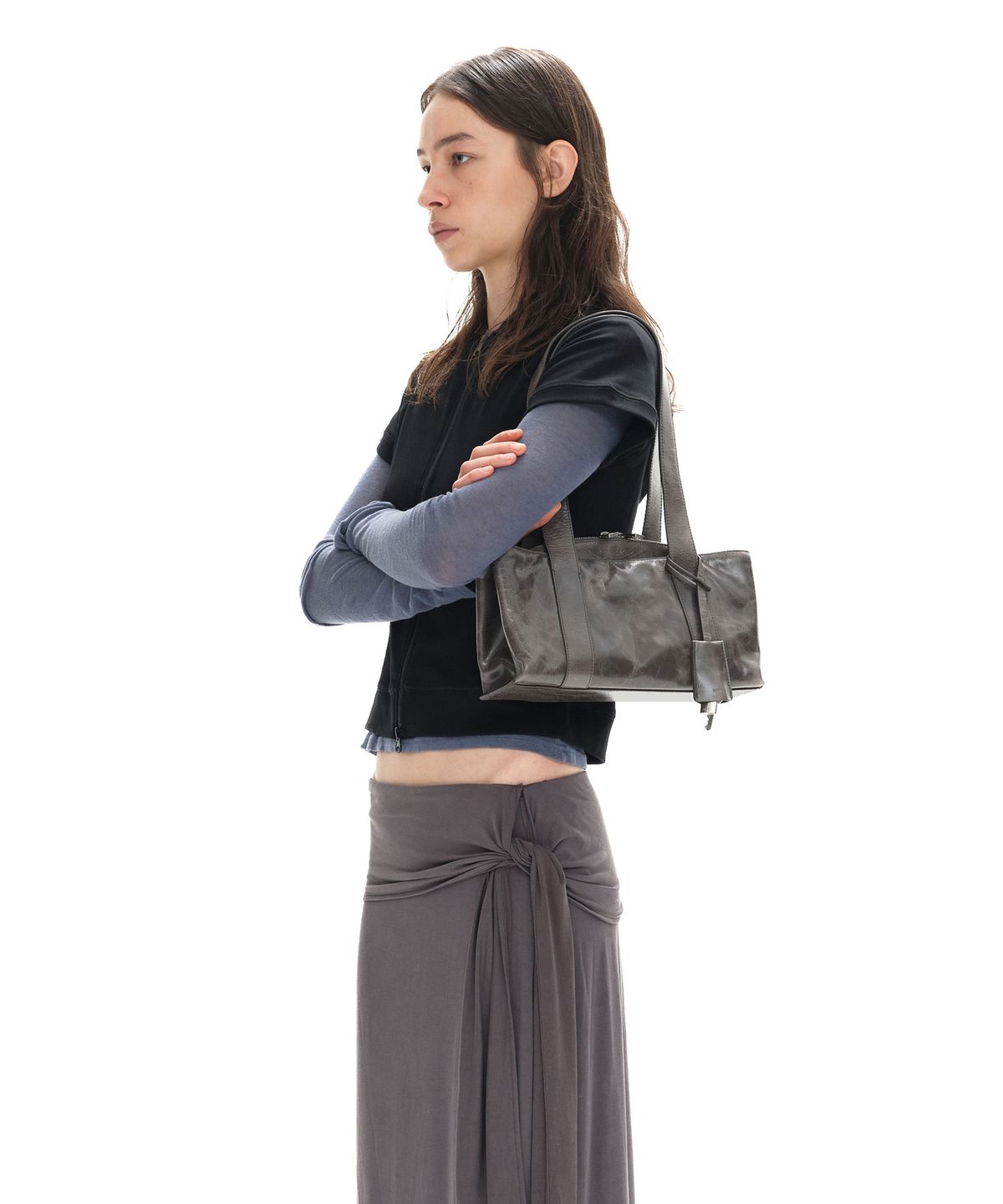 오소이(OSOI) SHELL DUFFEL MINI [AGED GREY]