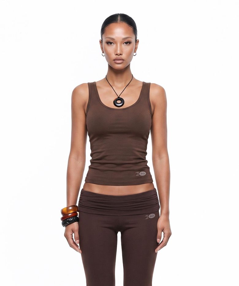 Everyday Classic Tank - Brown