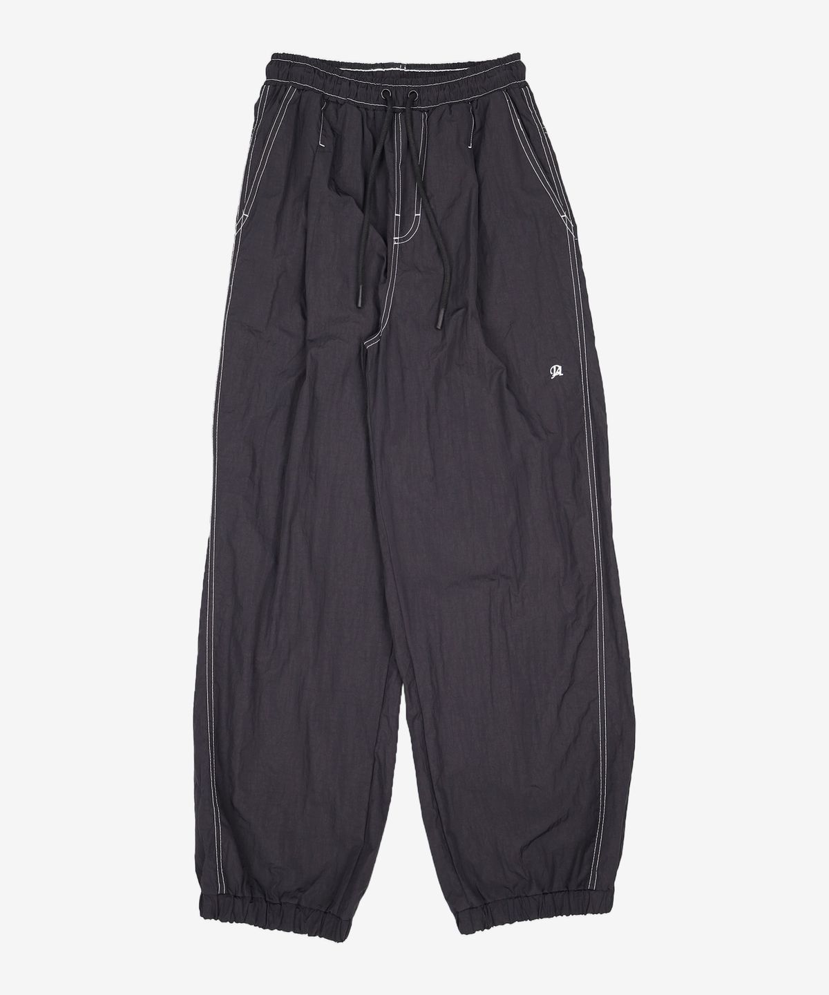 다이애그널(DIAGONAL) BANDING TRACK PANTS (black) FREE