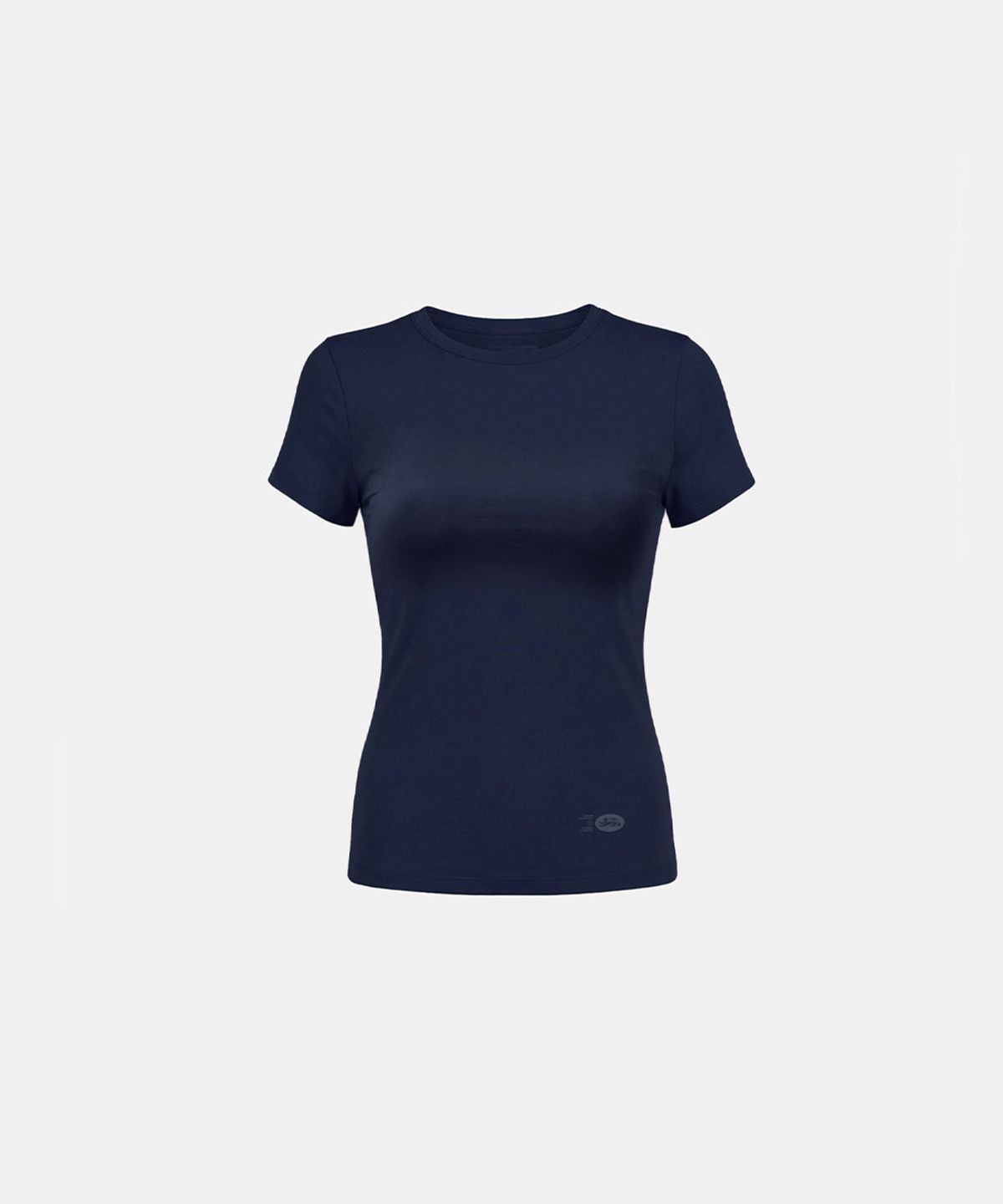 배드블러드(BADBLOOD) Everyday Crew Neck Short Sleeve T-Shirt - Navy