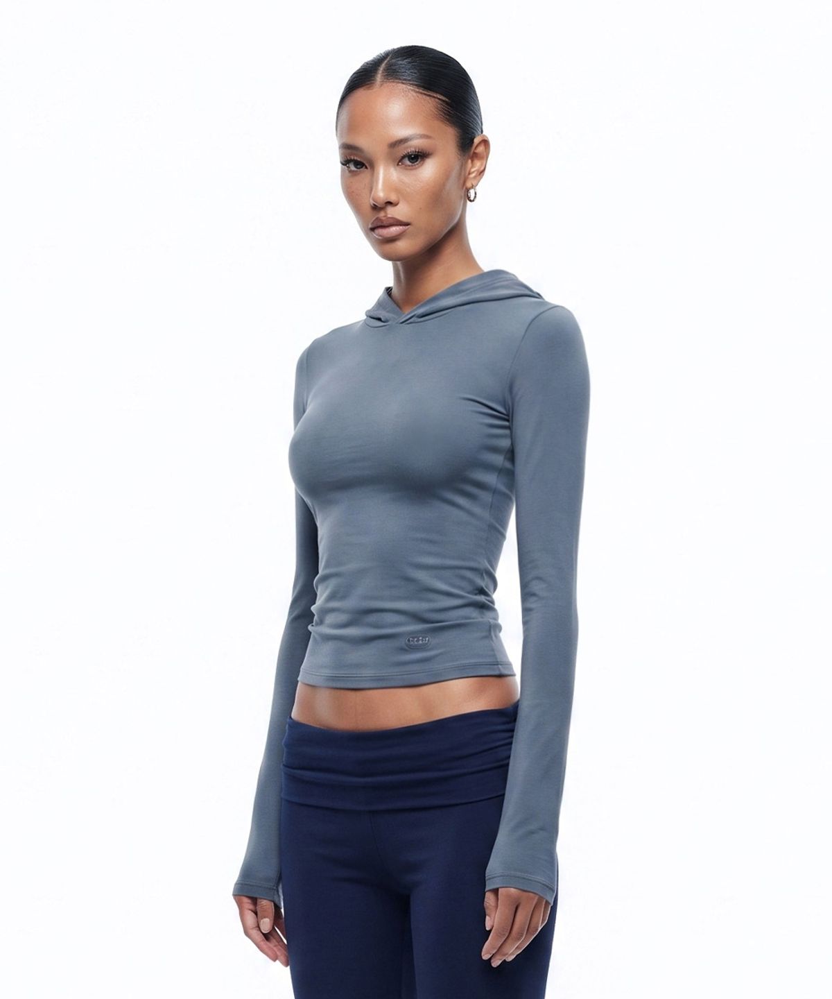 배드블러드(BADBLOOD) Everyday Hoodie - Blue Gray