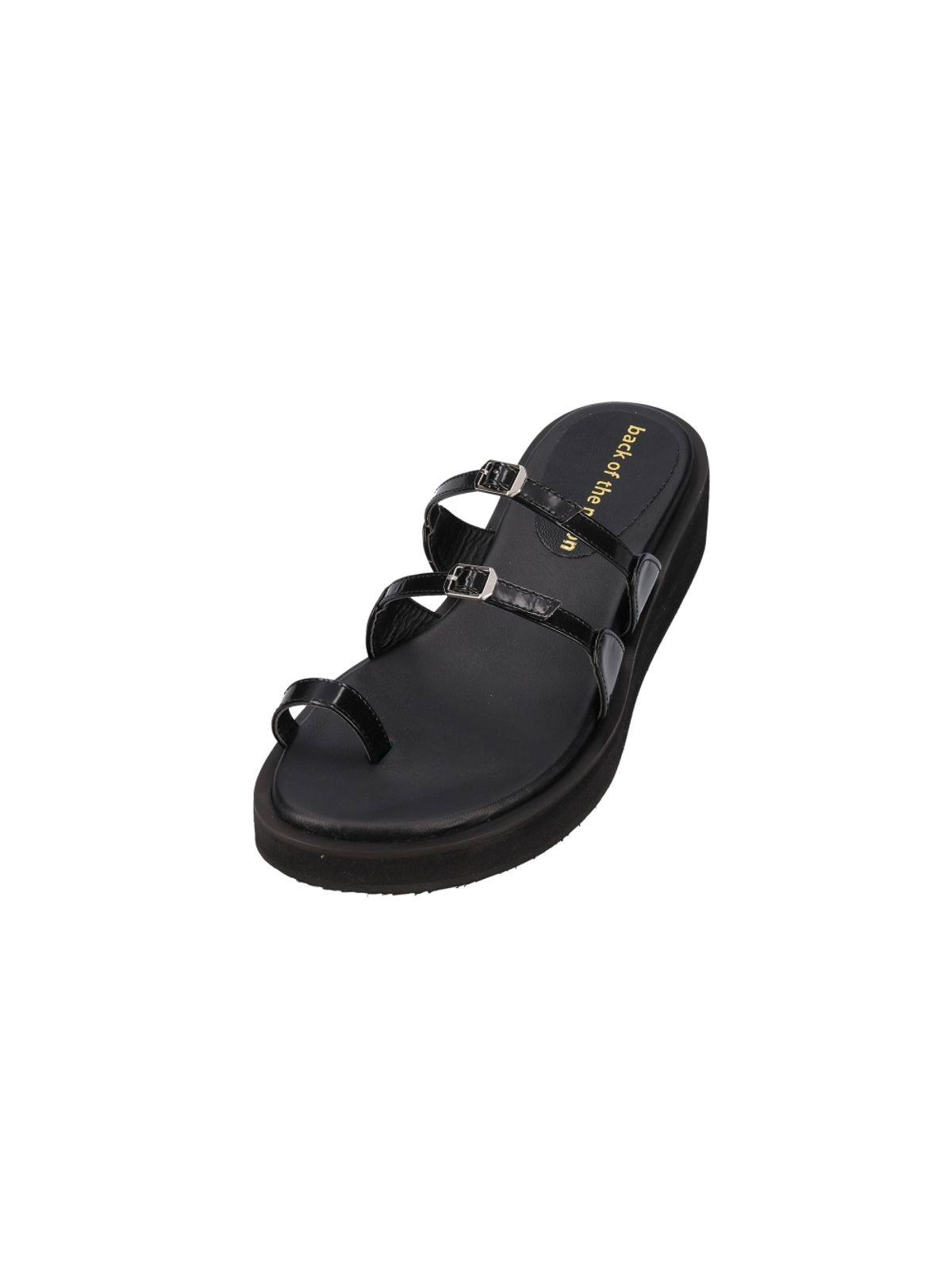 백오브더문(BACK OF THE MOON) Diana Sandal 3cm_Black