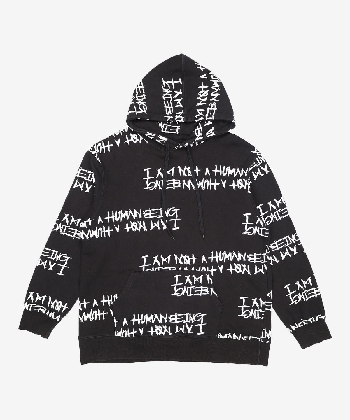 아임낫어휴먼비잉(I AM NOT A HUMAN BEING) 후드 티셔츠 XL