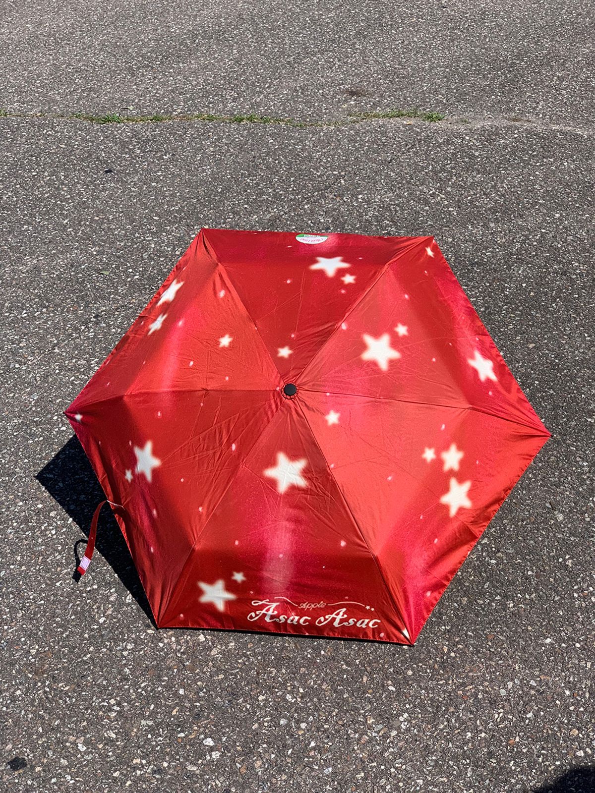 올리베(OLIVET) Olivet Asac Asac Apple Umbrella (사과 암막 경량 양우산)