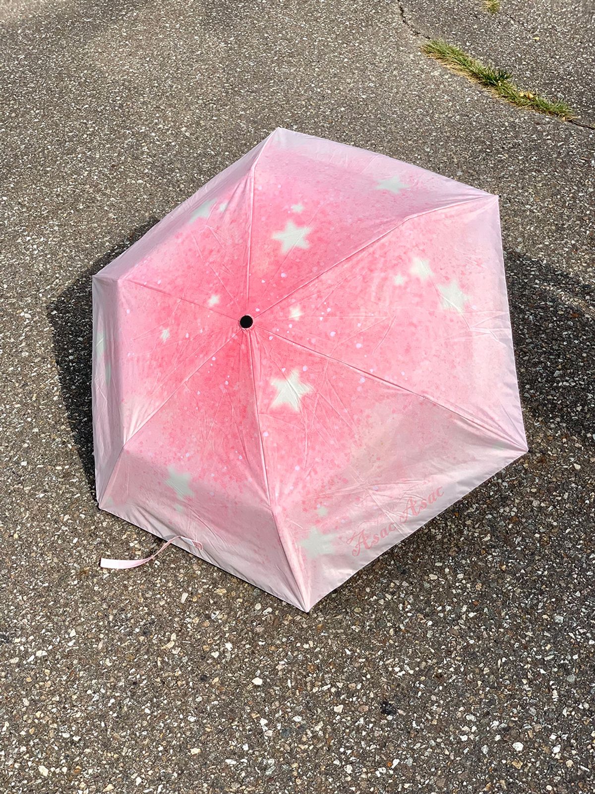 올리베(OLIVET) Olivet Asac Asac Peach Umbrella (복숭아 암막 경량 양우산)