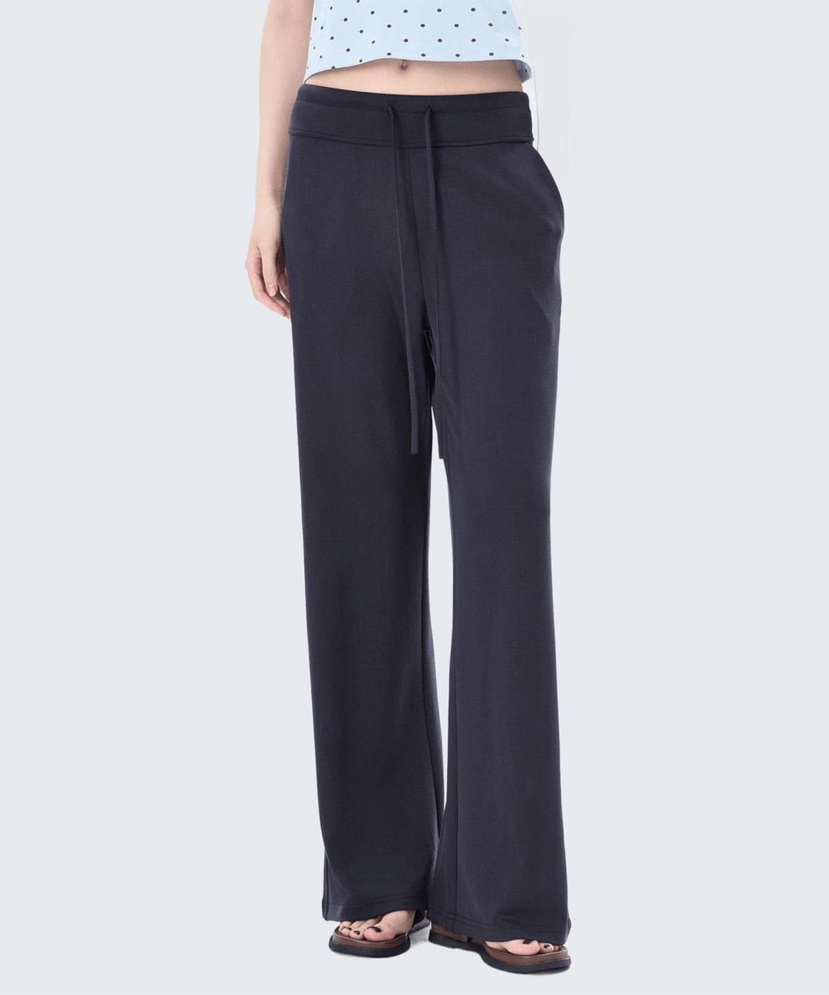 미쏘(MIXXO) [라이트] 부츠컷 밴딩 팬츠_MIWTMG90SS
