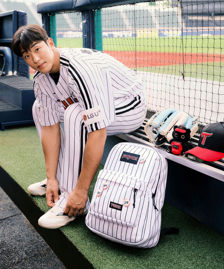 잔스포츠 X LG TWINS 슈퍼브레이크 STRIPE
