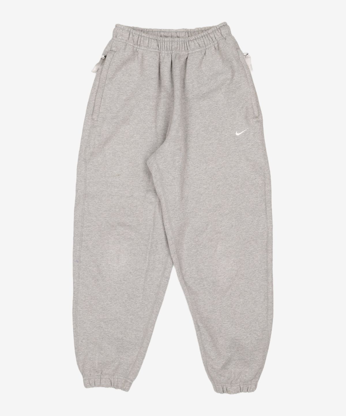 나이키(NIKE) 솔로 스우시 플리스 팬츠 M - 다크 그레이 헤더:화이트 / DX1365-063 75