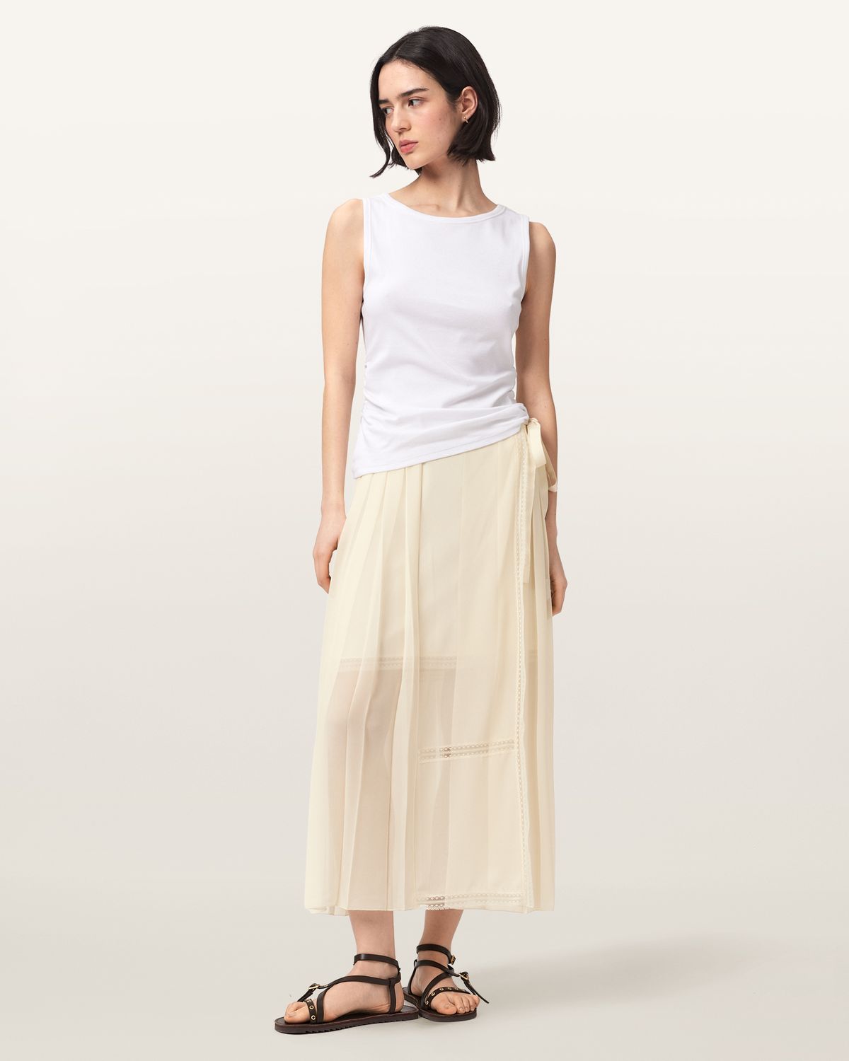 올세인츠(ALLSAINTS) 클로버 스커트 W123RE-9822