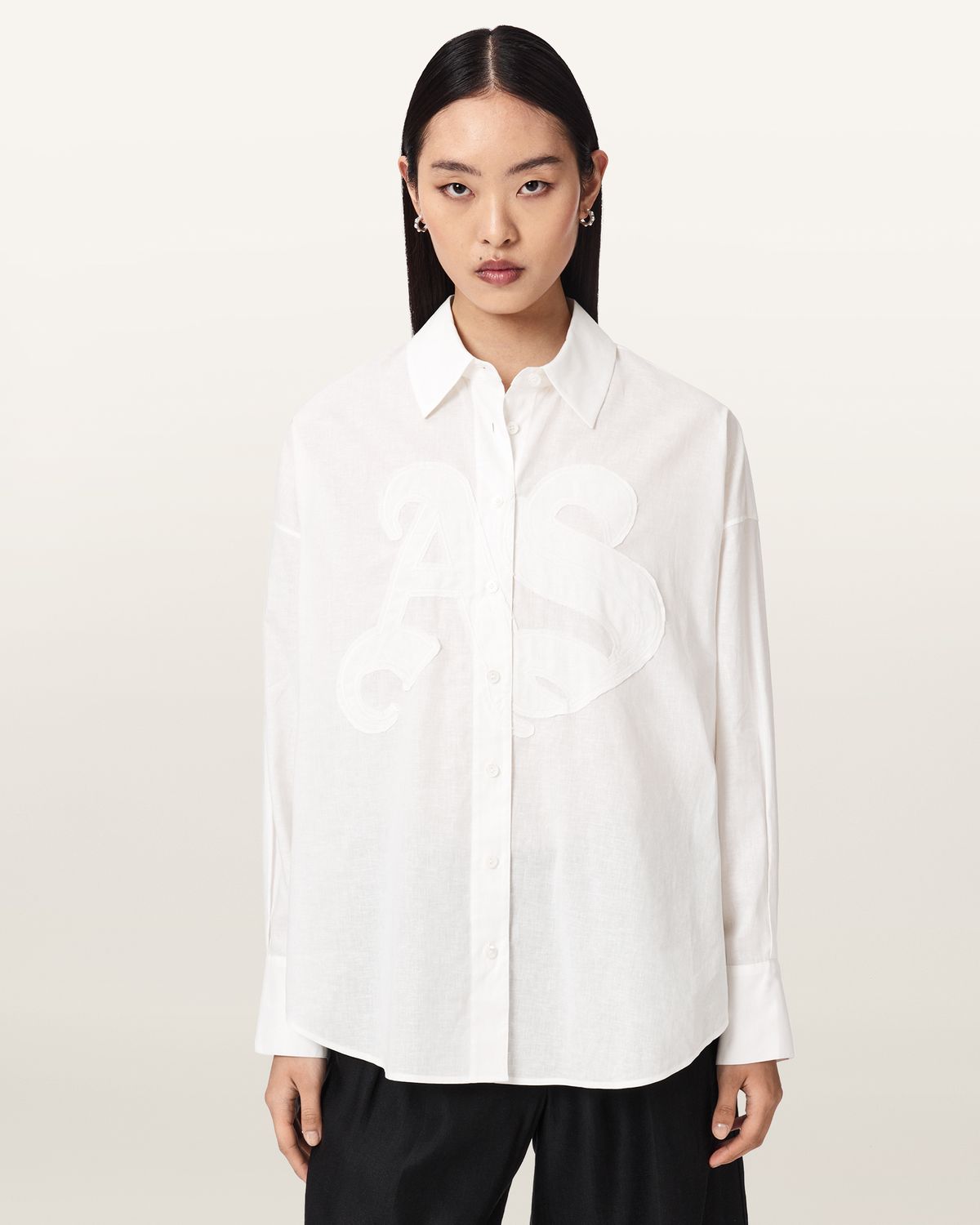 올세인츠(ALLSAINTS) 스패로우 엠브 셔츠 W093PE-437