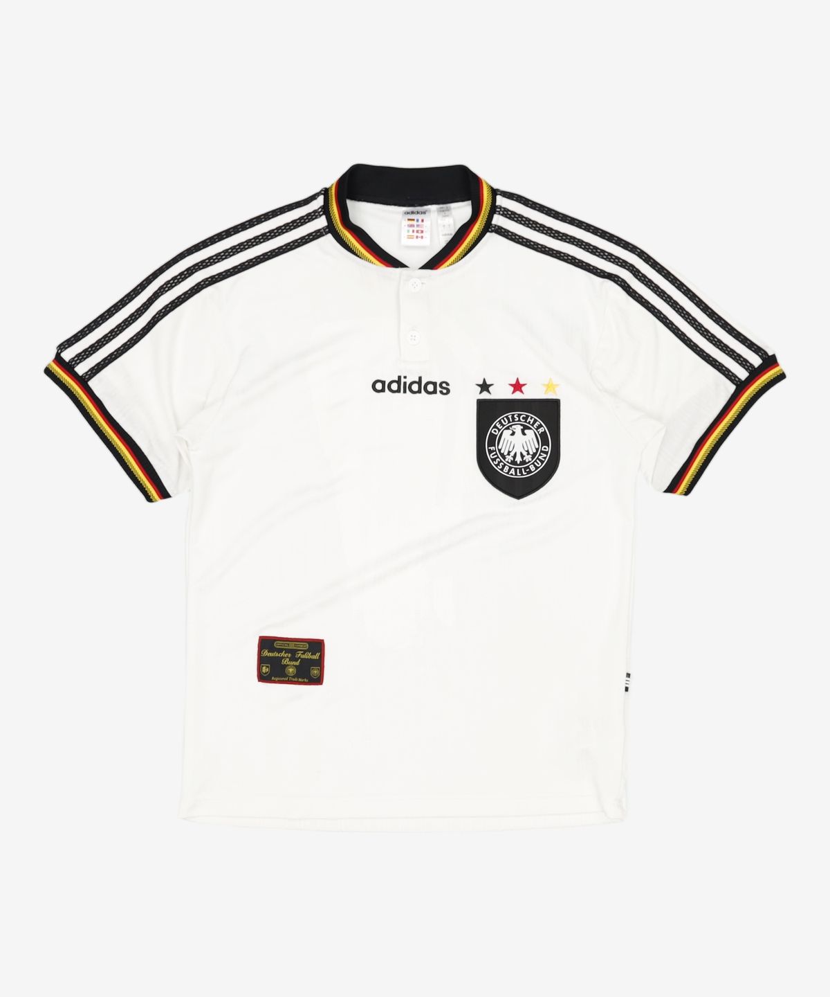 아디다스(ADIDAS) 독일 1996 홈 저지 - 화이트 / IT7749 S