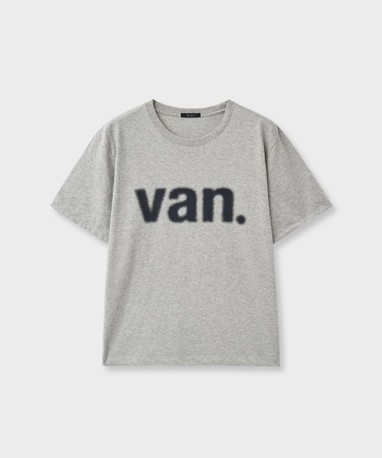 Van. roll up tee_gray