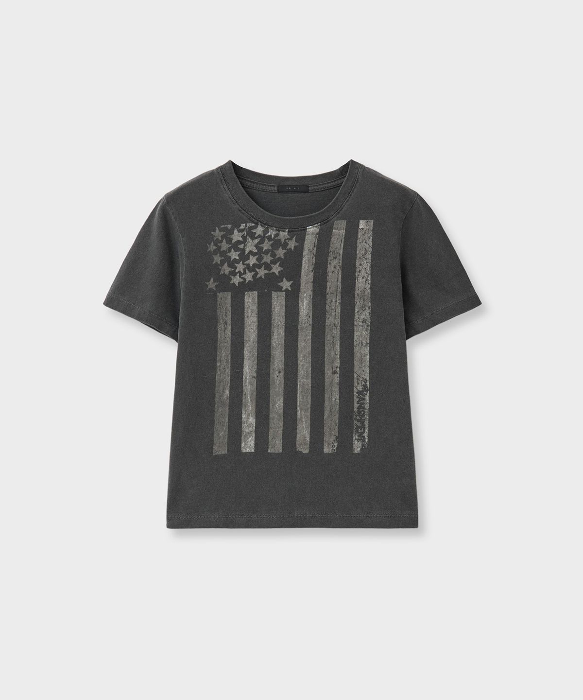 바니쉬먼트(VANISHMENT) Flag tee_charcoal