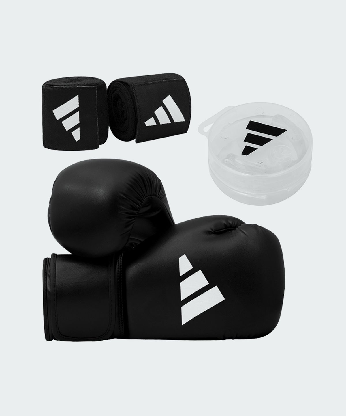 아디다스 컴뱃 스포츠(ADIDAS COMBAT SPORTS) 복싱 글러브 핸드랩 마우스피스 세트 (ADIBPKIT07)