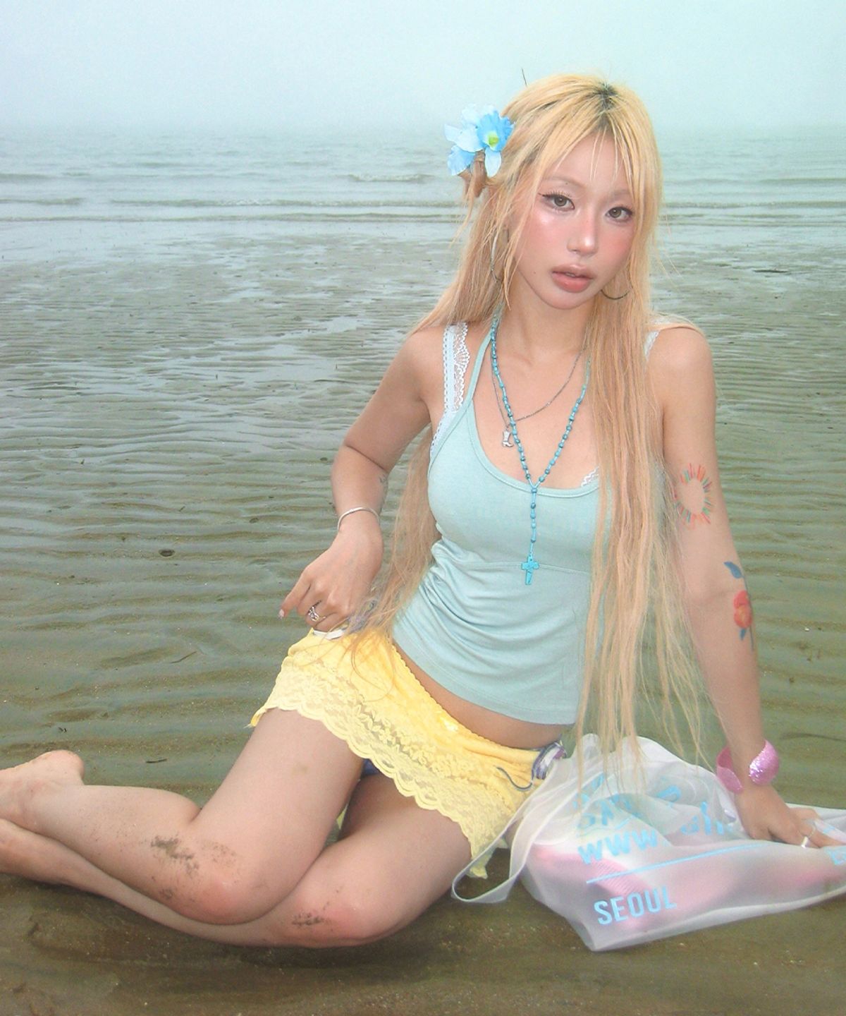 웨이브걸(WAVEGIRL) New Span Tank (6color)