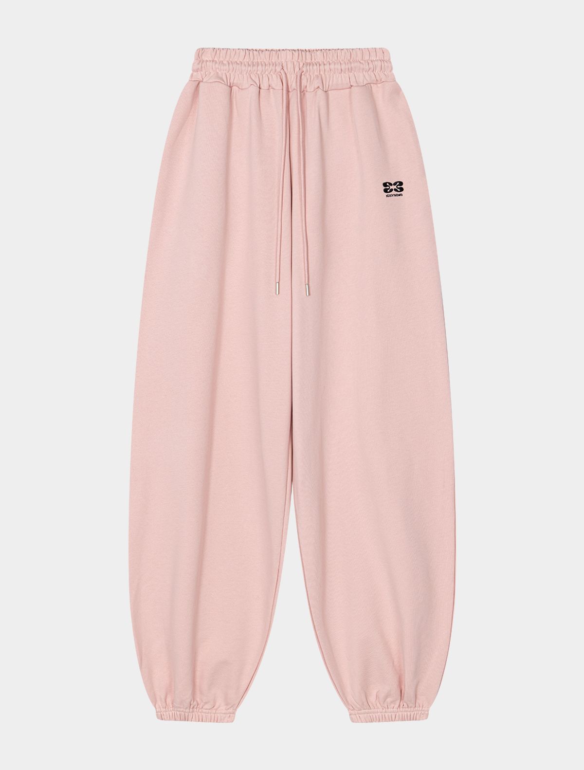 키시닝(KISYNING) Downtown Over Jogger Pants (Baby Pink)