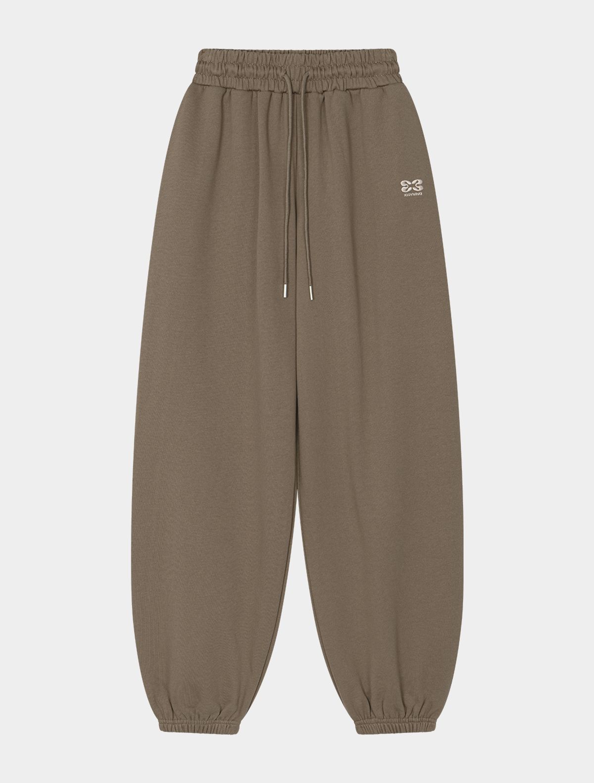 키시닝(KISYNING) Downtown Over Jogger Pants (Sand Brown)