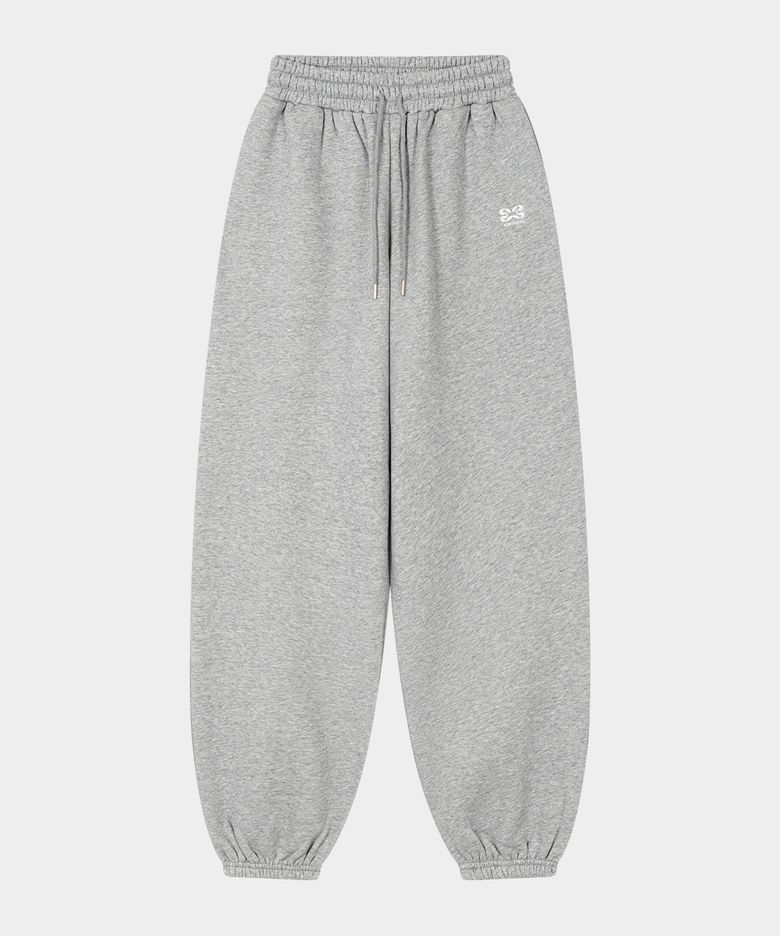 Downtown Over Jogger Pants (Melange Gray)