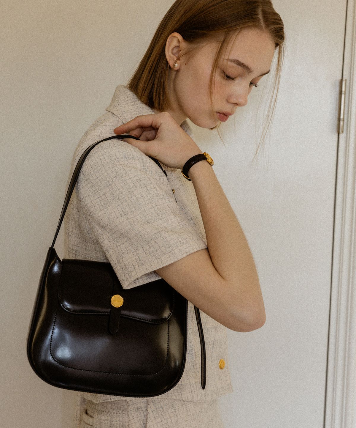 르메메(LEMEME) Sac Nouvelle Black