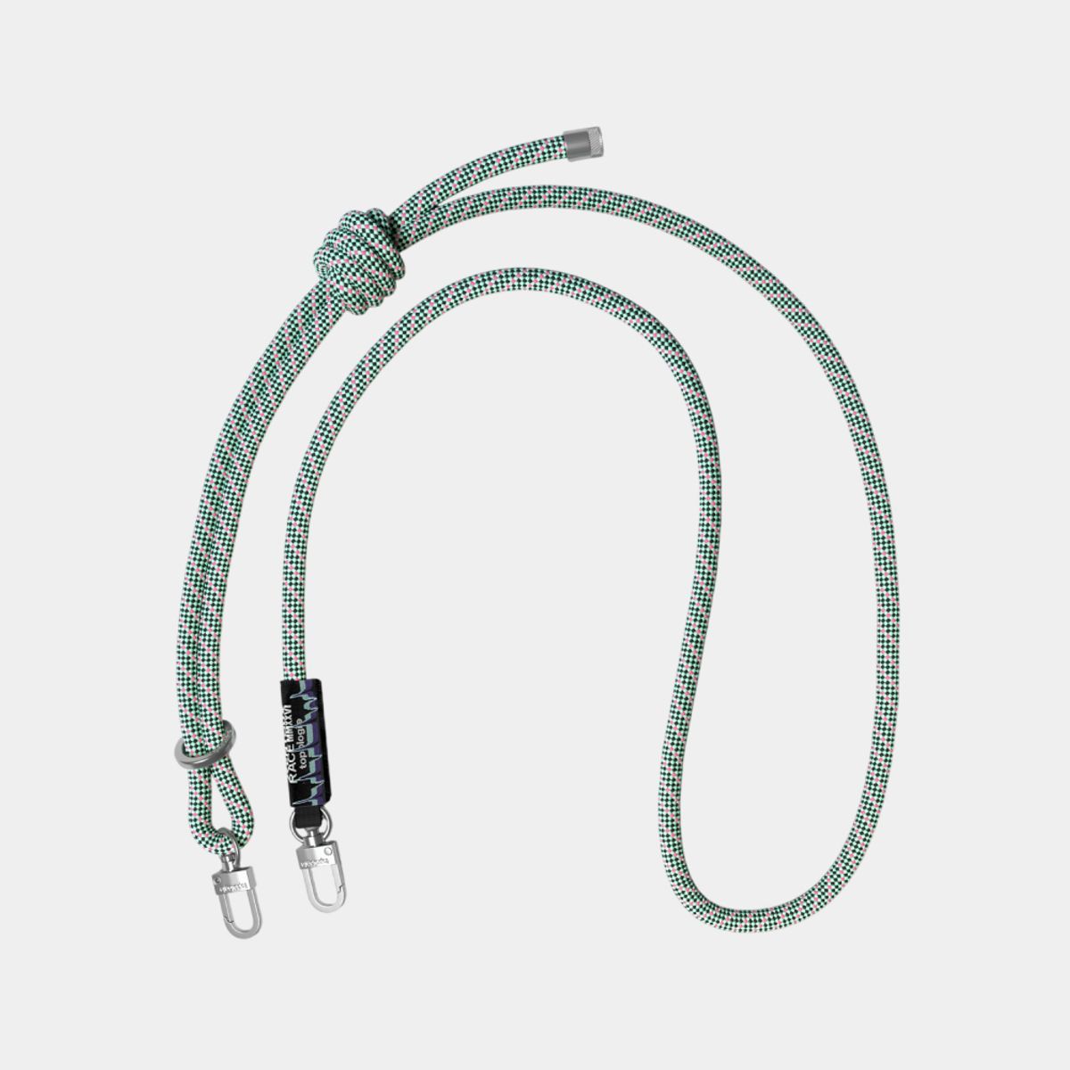 카페 드 사이클리스트(CAFE DU CYCLISTE) 토폴로지 8mm 익스플로어 로프 스트랩 블랙 루트 공용