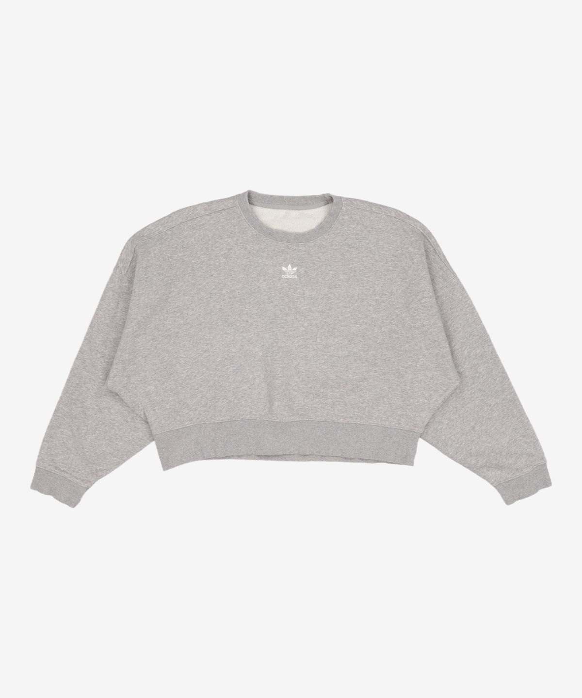 아디다스(ADIDAS) 에센셜 스웨트셔츠 W - 그레이 / HF7478 S