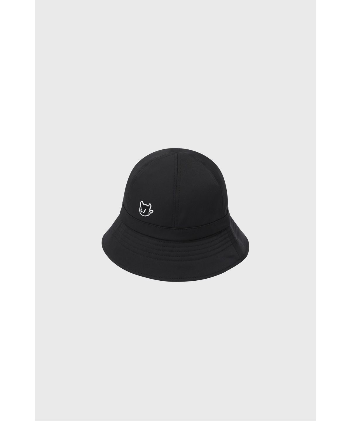 왁(WAAC) Women Slogan Bucket Hat WGRCX26115BKX