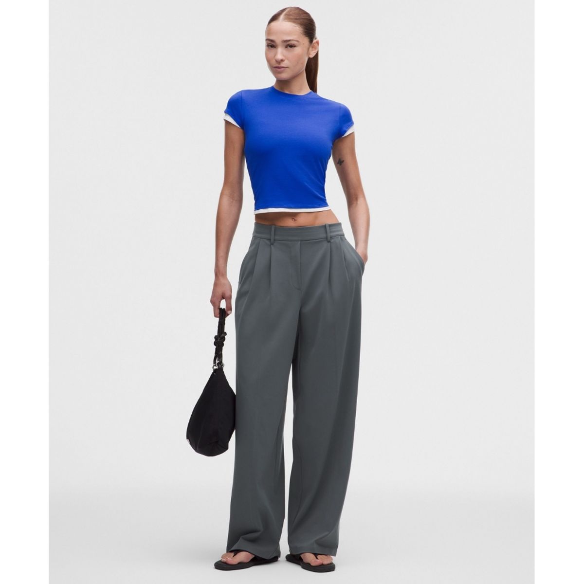 룰루레몬(LULULEMON) 데이드리프트 하이라이즈 트라우저 *레귤러  OLBL