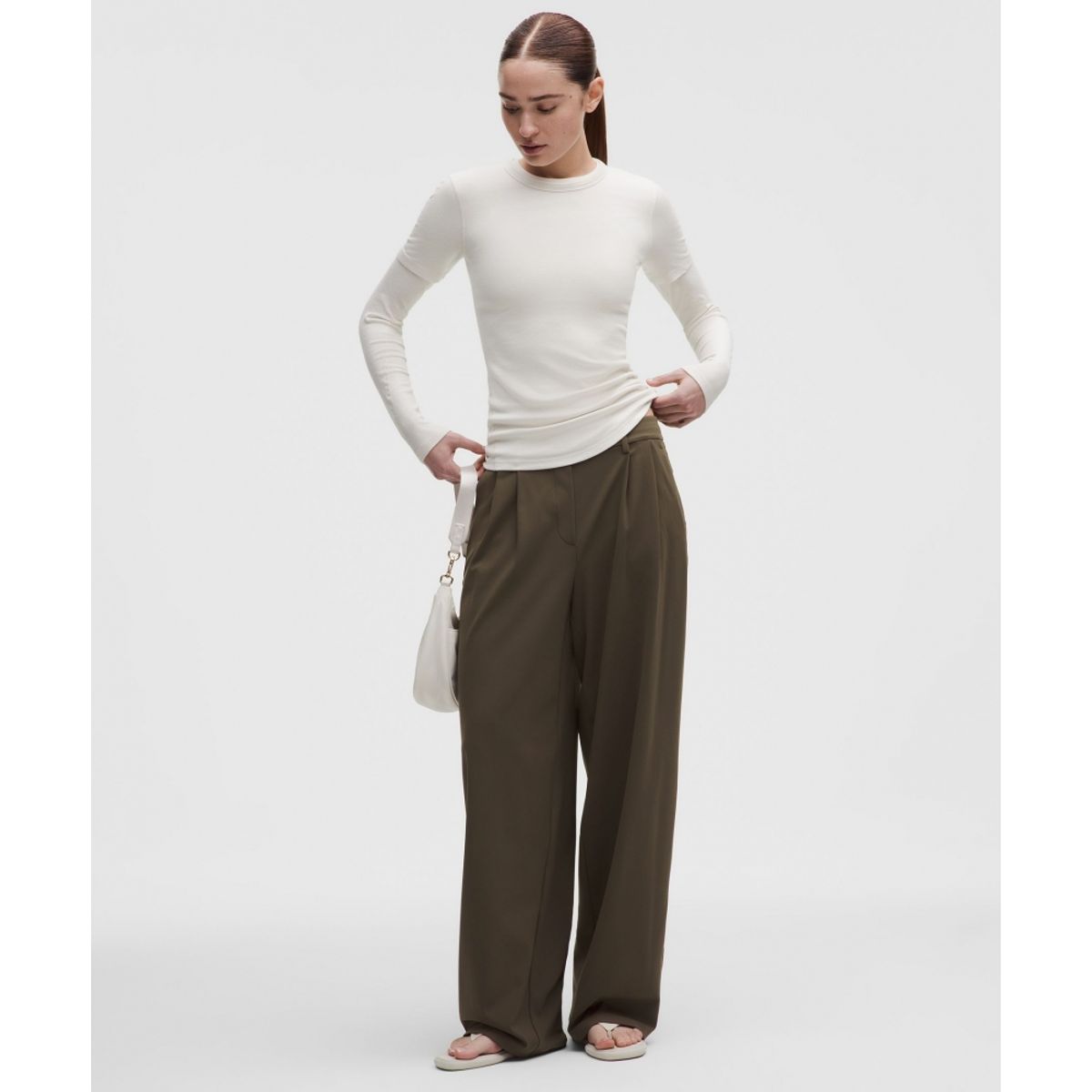 룰루레몬(LULULEMON) 데이드리프트 하이라이즈 트라우저 *레귤러  OVBR