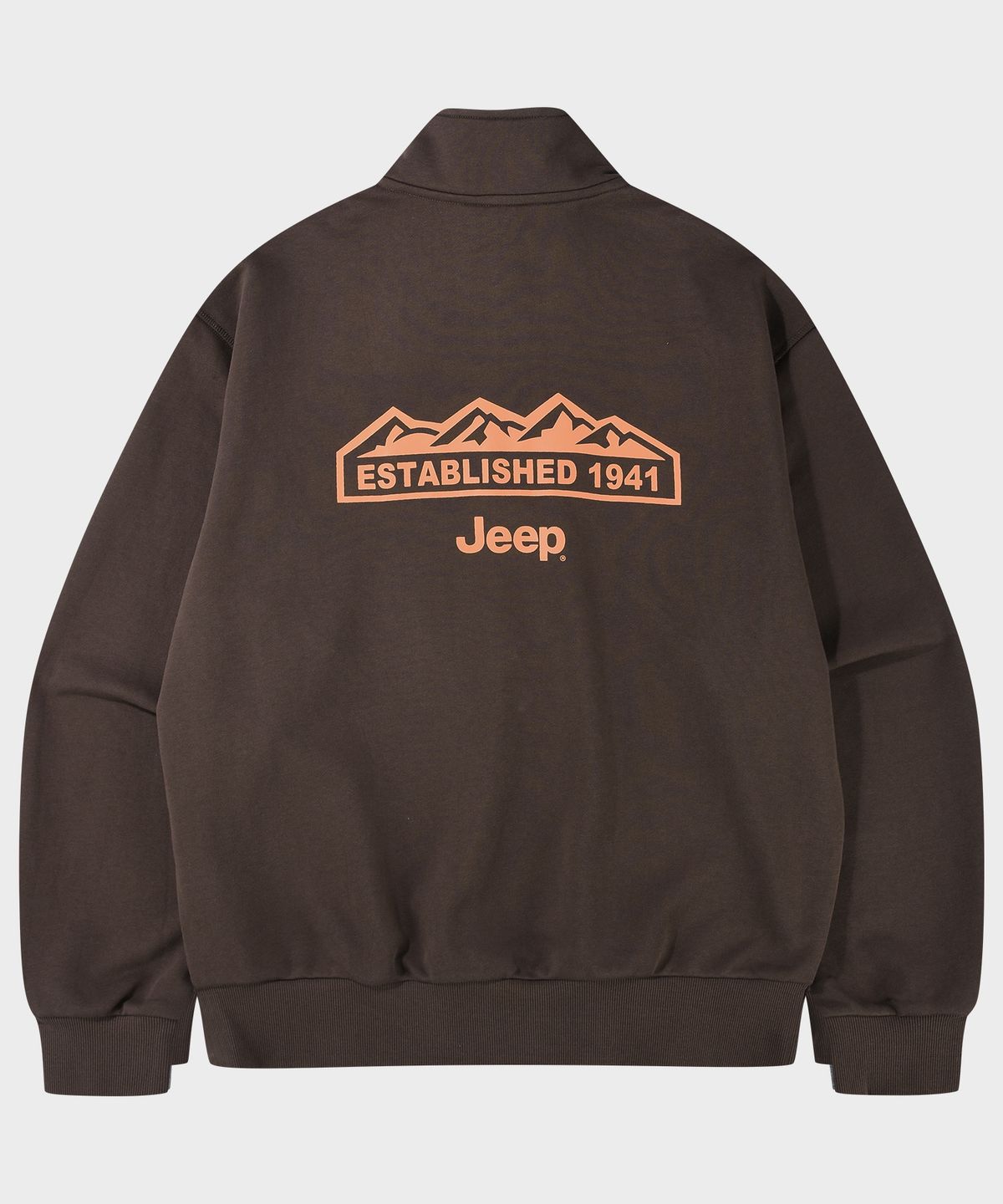 지프(JEEP) [360g] M-Logo 반집업 맨투맨 (JR5TSU838DB)