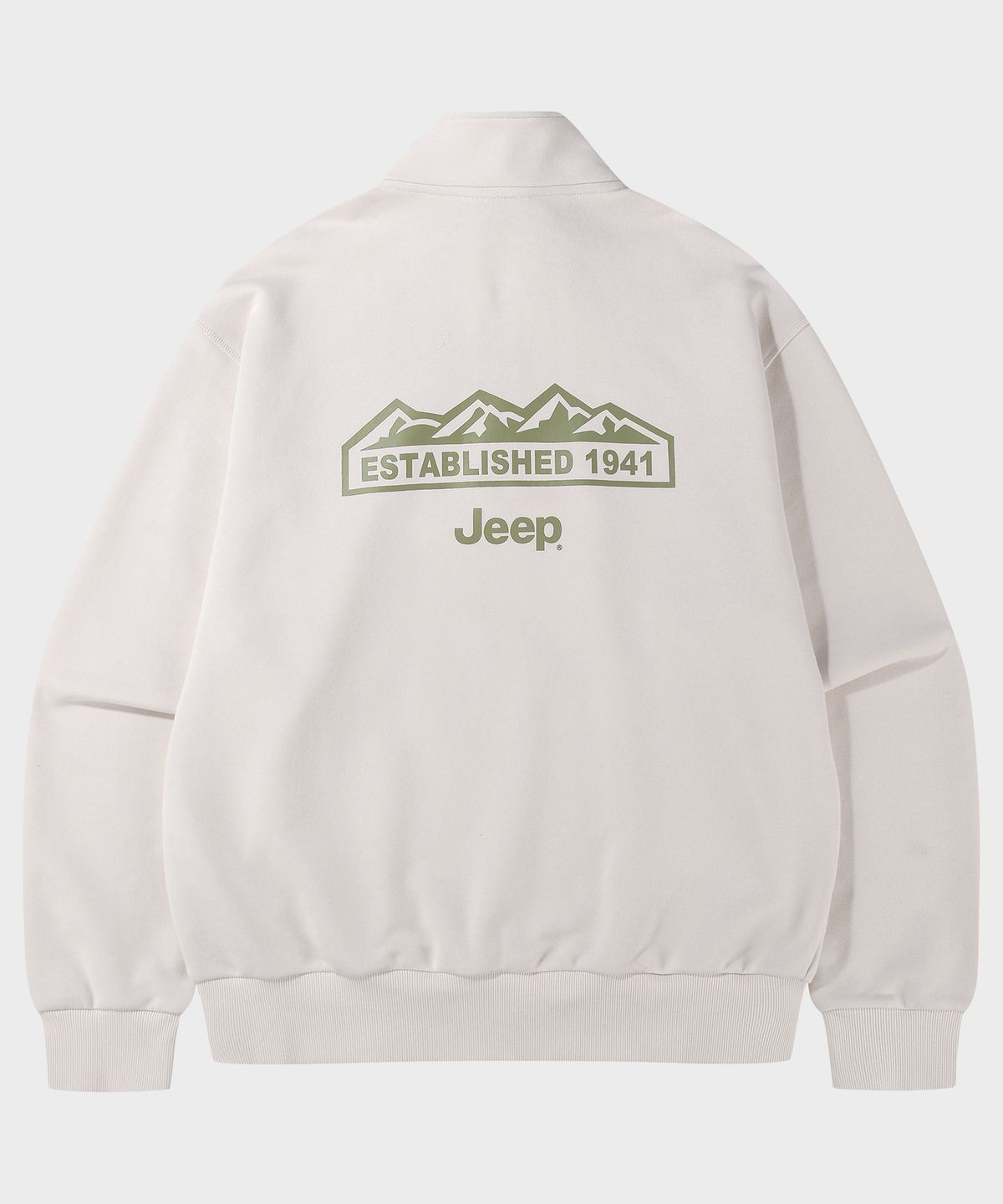 지프(JEEP) [360g] M-Logo 반집업 맨투맨 (JR5TSU838BT)