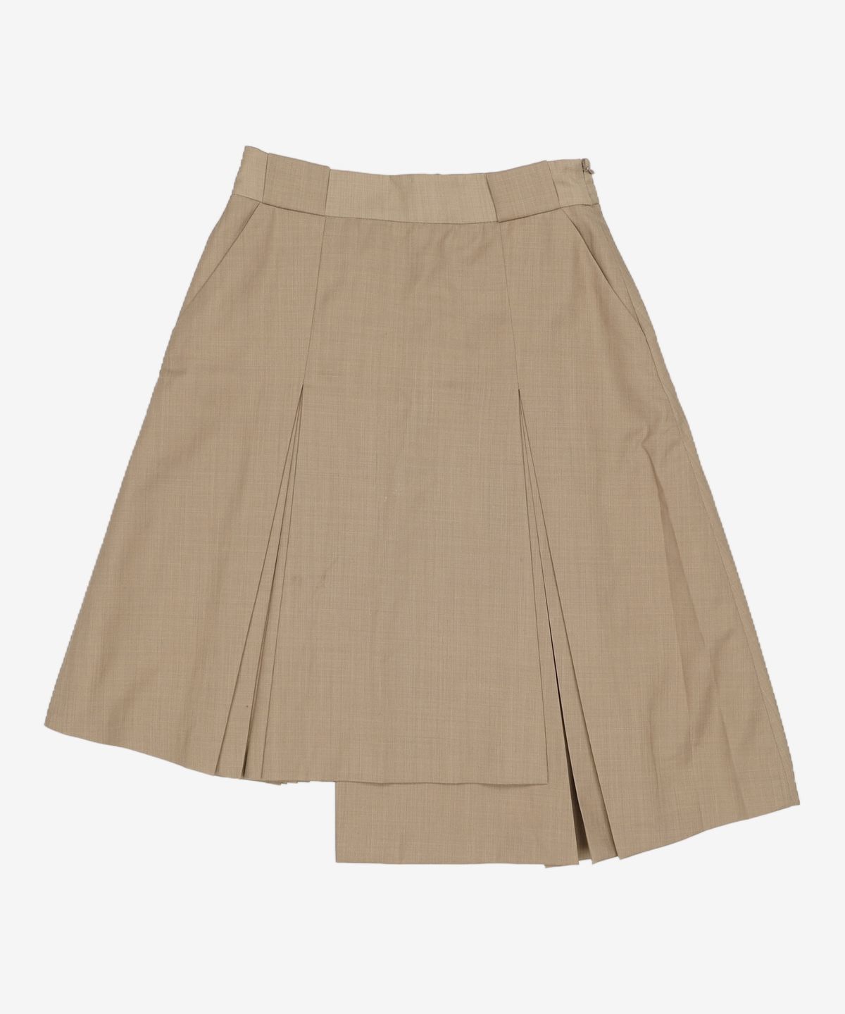 마리떼 프랑소와 저버(MARITHÉ + FRANҪOIS GIRBAUD) W PLEATS SKIRT brown S
